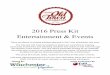 2016 Press Kit Entertainment & Events - Old Town …oldtownwinchesterva.com/wp/wp-content/uploads/Press-Kit-2016-Final… · 2016 Press Kit Entertainment & Events ... Classic Movie