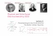 Physical and Interfacial Electrochemistry 2013 Module CH3304 MEGL... · Physical and Interfacial Electrochemistry 2013 Lecture 6. Phenomenological electrode kinetics: The Butler-Volmer