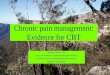 CBT and Chronic Pain - Hong Kong Pain workshop slides/cbt    CBT with chronic pain Support
