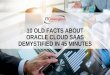 Gonzalez -10 Old Facts about Oracle Cloud SaaS … · Oracle Service Cloud Oracle Commerce Cloud CPQ Cloud Field Service Management (TOA) PLM Cloud PIM Cloud iŽ.2 Discovery 12.10