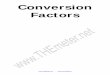 Conversion Factors - conversioni & convertitori delle ... · Conversion Factors A  -  To Convert Into Multiply By Abcoulomb Acre Acre Acre Acre acres acres