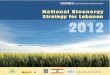 National Bioenergy Strategy for Lebanon - … Bioenergy Strategy for Lebanon... · 8.Landfill gas: Biogas is released by landfills, which can be collected and purified for fuel usage