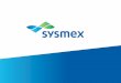 Sysmex Coagulation Portfolio - Hippocrates Medical .Sysmex Coagulation Portfolio ... Product Concept