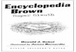 Encyclopedia Brown, Super Sleuth · The Case of the Hollow Tree ... He had gotten the words right, but the officer dropped his flashlight nervously. Chief Brown stepped forward and