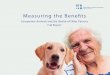 Companion Animals and the Health of Older Persons Full Report · Full Report Executive Summary ... communities and societies facing a future of ever increasing numbers ... living