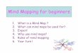 Mind Mapping for beginners - Trinity High School · Mind Mapping for beginners 1. What is a Mind Map ? 2. What can mind maps be used for? 3. Expert 4. Why use mind maps? 5. Rules