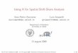 Using R for Spatial Shift-Share Analysis · Using R for Spatial Shift-Share Analysis Gian Pietro Zaccomer Luca Grassetti zaccomer@dss.uniud.it grassetti@dss.uniud.it Department of