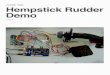 Jonah Tsai Hempstick Rudder Demo - The Official … · how to build a custom Hempstick rudder controller using the Atmel SAM4S ... or you can use vJoy/UJT instead of ... Opening the