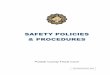 SAFETY POLICIES & PROCEDURES - .SAFETY POLICIES & PROCEDURES ... to it that employees are properly