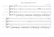 Sax Quartet No 1 - … · Soprano Sax. Alto Sax. Tenor Sax. Baritone Sax. S. Sx