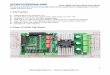 1. Key Features · 3-Axis TB6600 CNC Driver Board Users Manual 3 sales@stepperonline.com  PIN Pin Symbols Description 1 PWM 0-10V output control
