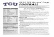 2012 TCU Horned Frogs FOOTBALL - CBSSports.comgrfx.cstv.com/photos/schools/tcu/sports/m-footbl/auto_pdf/2012-13/... · TCU assistant head coach/offensive line coach Eddie ... Nobody