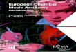European Chamber Music Academy - Norges … · European Chamber Music Academy Oslo Session 2015 Norwegian Academy of Music 9 – 13 April. Dear friends, ... Polychord Quartet Ludwig
