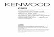 C929manual.kenwood.com/files/B64-1936-00.pdf · C929 COMPACT DISC AUTO CHANGER INSTRUCTION MANUAL CHANGEUR AUTOMATIQUE DE ... toutes les exigences du Reglement sur le matériel brouilleur