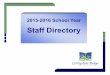 Staff Directory - Livingstone Range School Staff    Staff Directory. School Information