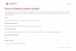 LMS Lesson How to create a Lesson activity · recommended that you invest in planning your lesson. Sketch out the ... Add Content using the Text ... For one or multiple pathways select