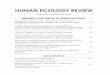 HUMAN ECOLOGY REVIEW - press-files.anu.edu.aupress-files.anu.edu.au/downloads/press/p326801/pdf/book.pdf · HUMAN ECOLOGY REVIEW Volume 21, Number 2, 2015 RESEARCH AND THEORY IN HUMAN