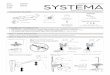 SSW SSPB SSB SYSTEMA - Atdec · SSS SSPW SSW SSPB SSB Component Checklist Systema | Monitor Spring Arm Arm Assembly VESA monitor head! IMPORTANT - Install Systema Monitor Spring Arm