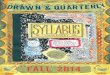 LYNDA BARRY SYLLABUS: NOTES FROM AN … · Lynda Barry has worked as a painter, cartoonist, ... lished the first issue of Love and Rockets with his brothers Mario and Jaime. ... drug-store