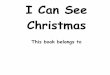 I Can See Christmas - .I Can See Christmas This book belongs to . 1 I can see the holly. 2 I can