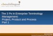 The 3 Ps in Enterprise Terminology Management: … · TQM Internal and external corporate communications Internal and external business target groups Business processes Enterprise