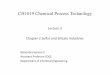 CH1019 Chemical Process Technology - …balasubramanian.yolasite.com/resources/Lecture 3 Sulfur Industries... · CH1019 Chemical Process Technology Lecture 3 ... Ausn G. T, Shreve’s