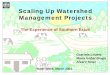 Scaling Up Watershed Management Projects - World …siteresources.worldbank.org/.../4602122...watershed_management.pdf · Projeto Microbacias Scaling Up Watershed Management Projects