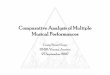 Comparative Analysis of Multiple Musical Performancesmazurka.org.uk/info/present/20070927-ismir/ismir-20070927-1up.pdf · Comparative Analysis of Multiple Musical Performances Craig