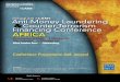 Inaugural ACAMS Anti-Money Laundering &Counter … · Anti-Money Laundering &Counter-Terrorism Financing Conference ... Comprehensive Guide to Conducting Effective AML ... • Review