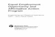 Equal Employment Opportunity and Affirmative Action ... · Equal Employment Opportunity and Affirmative Action Plans ... WAC 357-25) and the Governor’s Executive Order ... A new