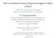 How can Human-Systems Integration Support a Safety … · How can Human-Systems Integration Support a Safety Culture? An Overview of Human-Systems Integration: Implications for Quality