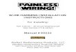 For Installing - jegs.com · WIRE HARNESS INSTALLATION INSTRUCTIONS For Installing: Part #10142 – 20 Circuit Weatherproof Jeep Harness (74 & earlier) Manual #90532 Perfect Performance