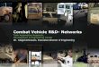 Combat Vehicle R&D- Networks · - Joint Technical Architecture (JTA) - DoD Information Technology Standard (DISR) published by Defense Information Systems Agency (DISA) Defense Information