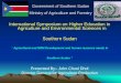 International Symposium on Higher Education in … · International Symposium on Higher Education in Agriculture and Environmental Sciences in ... lulu oils. • Limited ... • Bahr