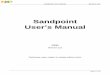 Sandpoint User’s Manual - NXP Semiconductors · (IEEE P1386/Draft 2.0 04-Apr-1995) - ATX Specification version 1.0. ... Current PowerPC evalua tion system. ... Sandpoint User’s