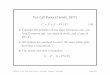 Put-Call Parity (Castelli, 1877) - 國立臺灣大學lyuu/finance1/2010/20100317.pdf · Put-Call Parity (Castelli, 1877) C = P + S ¡ PV(X): (19) † Consider the portfolio of one