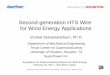Second-generation HTS Wire for Wind Energy …Barcelona+Wind... · Symposium on Superconducting Devices for Wind Energy – February 25, 2011 – Barcelona, ... 765 kV for conventional