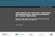 THE ROLE OF SOCIAL SERVICE WORKFORCE DEVELOPMENT IN … Role... · Working Paper on the Role of Social Service Workforce Development ... Social Service Workforce Development in Care
