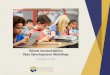 School Accountability Rule Development Workshop · Rulemaking Process 3 All three rules are in draft form, and revisions will be made before they go before the State Board of Education