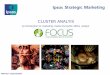 CLUSTER ANALYIS - focus-balkans.org cluster... · Clustering of clustering metods In cluster analysis ... Grouping of OBJECTS or VARIABLES or BOTH AT THE SAME TIME Fuzzy clustering