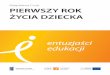 Pierwszy rok życia dziecka - eduentuzjasci.pleduentuzjasci.pl/.../publikacje/ibe-pierwszy-rok-zycia-dziecka.pdf · Czerpie siłę, bezpieczeństwo, spokój, zaufanie z dni pełnych