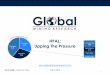 HPAL: Upping The Pressure - gigametals.com · HPAL: Upping The Pressure  1 Jack Gabb –Director, Sales March 2018