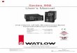 Series 998 User’s Manual - Instrumart · Table of Contents WATLOW Series 998 User’s Manual. Introduction Starting Out with the Watlow Series 998 i The Series 998 ii Display Loop