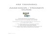 KM TRAINING ASSESSOR / TRAINER GUIDE - .KM TRAINING ASSESSOR / TRAINER GUIDE ... EKU online cover