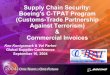 Supply Chain Security: Boeing's C-TPAT Program … · (Customs-Trade Partnership Against Terrorism) & Commercial Invoices Ken Konigsmark & Val Parker ... responsibility regarding