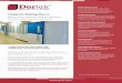 Hygienic Sliding Doors - LifeScience Inc. Sliding Doors Sliding Action - Seamless Molded Fiberglass