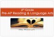 6th Grade Language Arts - humbleisd.net€¦ · Grading Information ... 2nd day – 60% of the earned grade 3rd day - 40% of the earned grade 4th day ... • AR is a summative (test)