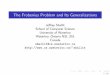 The Frobenius Problem and Its Generalizationsshallit/Talks/frob6.pdf · The Frobenius Problem and Its Generalizations JeﬁreyShallit SchoolofComputerScience ... Then,takingtheresultmodulox,wehave¡y·by