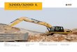 320D-DL en - Heavy machinery and equipment …37e)… · 320D/320D L Hydraulic Excavators ... Caterpillar design and manufacturing techniques assure outstanding durability and service