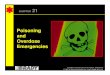 CHAPTER 21 - Shenandoah County · CHAPTER 21 Poisoning and ... Overdose Emergencies. Poison Key Term ... in Poisoning/Overdose Limmer et al., Emergency Care Update, 10th Edition